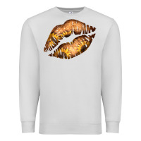 Dove Grey Western Sunflower Lips Premium Sweatshirt - Bettercallsaul