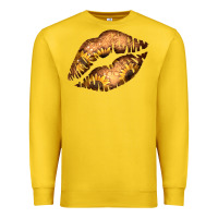 Lemon Western Sunflower Lips Premium Sweatshirt - Bettercallsaul