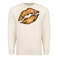 Sandshell Western Sunflower Lips Premium Sweatshirt - Bettercallsaul