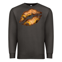 Smoke Western Sunflower Lips Premium Sweatshirt - Bettercallsaul
