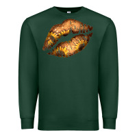 Sports Green Western Sunflower Lips Premium Sweatshirt - Bettercallsaul