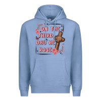 Colony Blue on the third day  he rose Premium Hoodie - MaliasSmallBusiness
