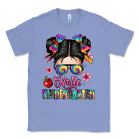 Colony Blue hello kindergarten Classic Tee - texasbilliewilder