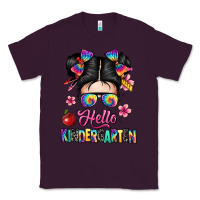 Plum hello kindergarten Classic Tee - texasbilliewilder
