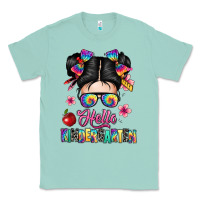 Seafoam hello kindergarten Classic Tee - texasbilliewilder