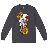 Smoke sport baseball  lightning bolt Long Sleeve Tee - texasbilliewilder