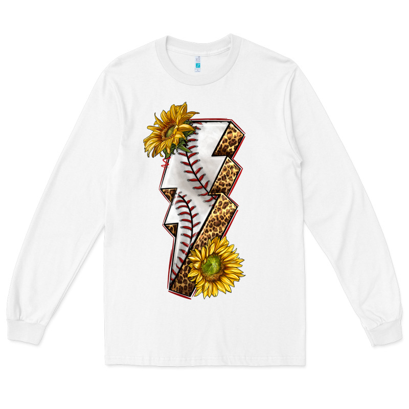 Sport Baseball  Lightning Bolt Long Sleeve Tee by texasbilliewilder | Teevron