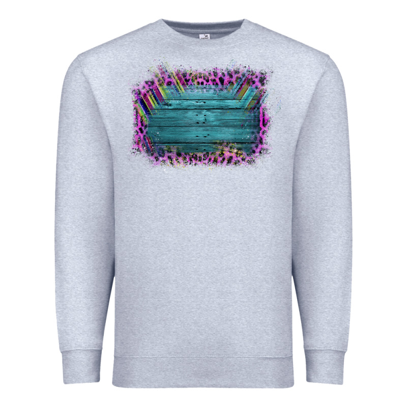 Aztec Wood Leopard Frame Premium Sweatshirt by Bettercallsaul | Teevron