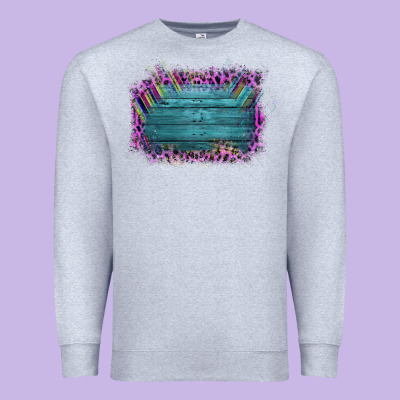 Aztec Wood Leopard Frame Premium Sweatshirt Designed By Bettercallsaul