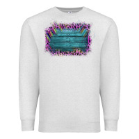 Oatmeal Heather Aztec Wood Leopard Frame Premium Sweatshirt - Bettercallsaul