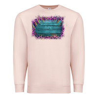Pale Pink Aztec Wood Leopard Frame Premium Sweatshirt - Bettercallsaul