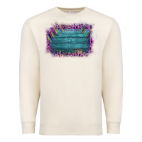 Sandshell Aztec Wood Leopard Frame Premium Sweatshirt - Bettercallsaul