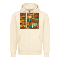 Sandshell pumpkin Zipper Hoodie - RanaPortraitStore