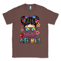 Chestnut hello preschool kid Classic Tee - texasbilliewilder