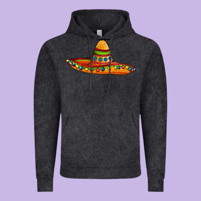 Sombrero Vintage Hoodie Designed By Adodesignshop