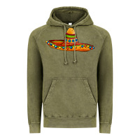 Vintage Olive sombrero Vintage Hoodie - AdoDesignShop
