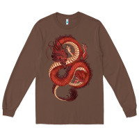 Chestnut red dragon Long Sleeve Tee - RanaPortraitStore