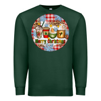 Sports Green Merry Christmas Coffee Cups Premium Sweatshirt - Artiststas