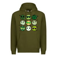 Army Green funny st patrick's day Premium Hoodie - MaliasSmallBusiness