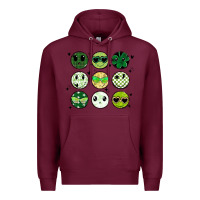 Burgundy funny st patrick's day Premium Hoodie - MaliasSmallBusiness