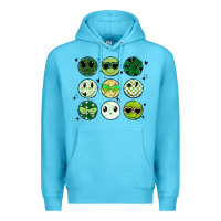 Ocean Blue funny st patrick's day Premium Hoodie - MaliasSmallBusiness