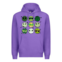 Purple funny st patrick's day Premium Hoodie - MaliasSmallBusiness