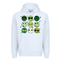 White funny st patrick's day Premium Hoodie - MaliasSmallBusiness