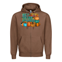Chestnut hey there pumpkin Zipper Hoodie - RanaPortraitStore