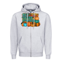 Heather Grey hey there pumpkin Zipper Hoodie - RanaPortraitStore