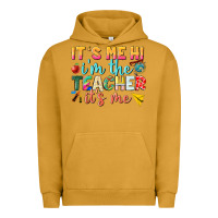Pigment Peanut Butter its me hi im the teacher its me nca Urban Hoodie - NancyCooperArtShop