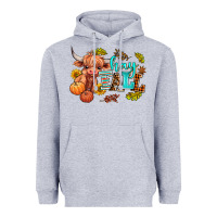 Heather Grey hay fall heifer Heavyweight Hoodie - AdoDesignShop