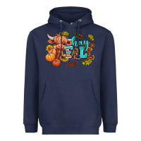 Navy hay fall heifer Heavyweight Hoodie - AdoDesignShop