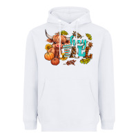 White hay fall heifer Heavyweight Hoodie - AdoDesignShop