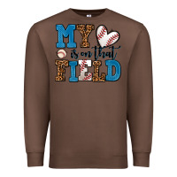 Chestnut my heart is on that field baseball Premium Sweatshirt - AdoDesignShop