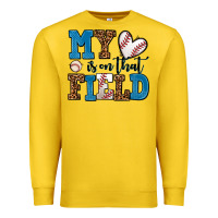 Lemon my heart is on that field baseball Premium Sweatshirt - AdoDesignShop