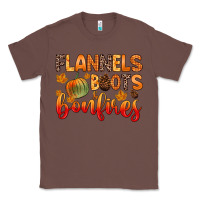 Chestnut flannels boots and bonfires Classic Tee - Zillion Design Studio