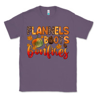 Lavender flannels boots and bonfires Classic Tee - Zillion Design Studio