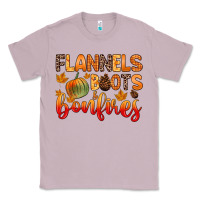 Lilac flannels boots and bonfires Classic Tee - Zillion Design Studio