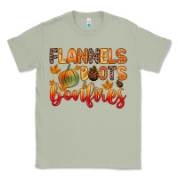 Matcha flannels boots and bonfires Classic Tee - Zillion Design Studio