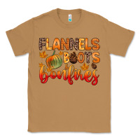 Toasted Coconut flannels boots and bonfires Classic Tee - Zillion Design Studio