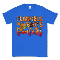 True Royal flannels boots and bonfires Classic Tee - Zillion Design Studio