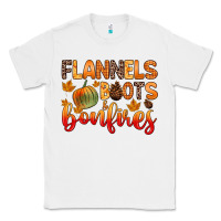 White flannels boots and bonfires Classic Tee - Zillion Design Studio