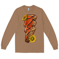 Toasted Coconut sport basketball lightning bolt Long Sleeve Tee - texasbilliewilder