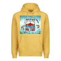 Antique Gold show me your bobbers and i will show my rod Premium Hoodie - MaliasSmallBusiness