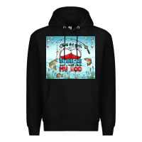 Black show me your bobbers and i will show my rod Premium Hoodie - MaliasSmallBusiness