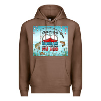 Chestnut show me your bobbers and i will show my rod Premium Hoodie - MaliasSmallBusiness
