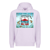 Lilac show me your bobbers and i will show my rod Premium Hoodie - MaliasSmallBusiness