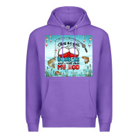 Purple show me your bobbers and i will show my rod Premium Hoodie - MaliasSmallBusiness