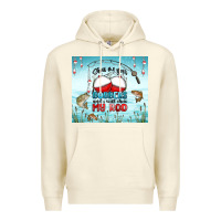 Sandshell show me your bobbers and i will show my rod Premium Hoodie - MaliasSmallBusiness