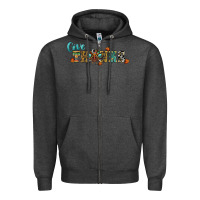 Charcoal Heather give thanks Zipper Hoodie - RanaPortraitStore
